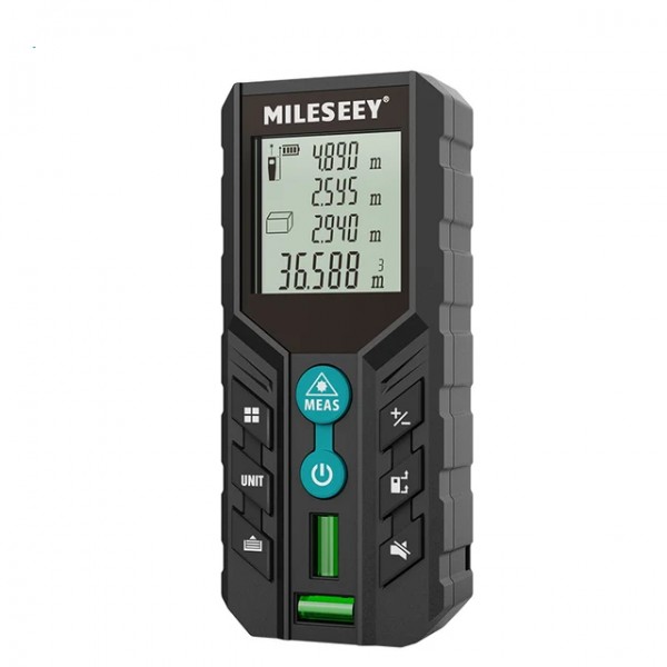 MILESEEY D2 40m - лазерна рулетка, далекомір 40 м