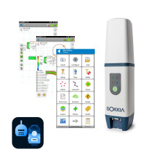 SOKKIA GCX3 + Topcon FIELD - комплект для роботи в RTK