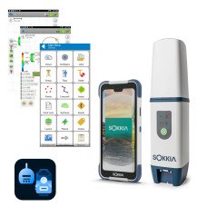 SOKKIA GCX3 + SHC700 + Topcon FIELD - комплект для роботи в RTK