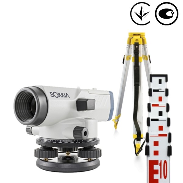 SOKKIA B30A SET - комплект: нівелір + штатив + рейка