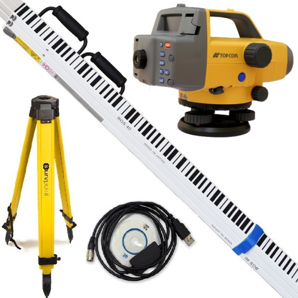 TOPCON DL-503 SET б/у комплект цифрового нивелира