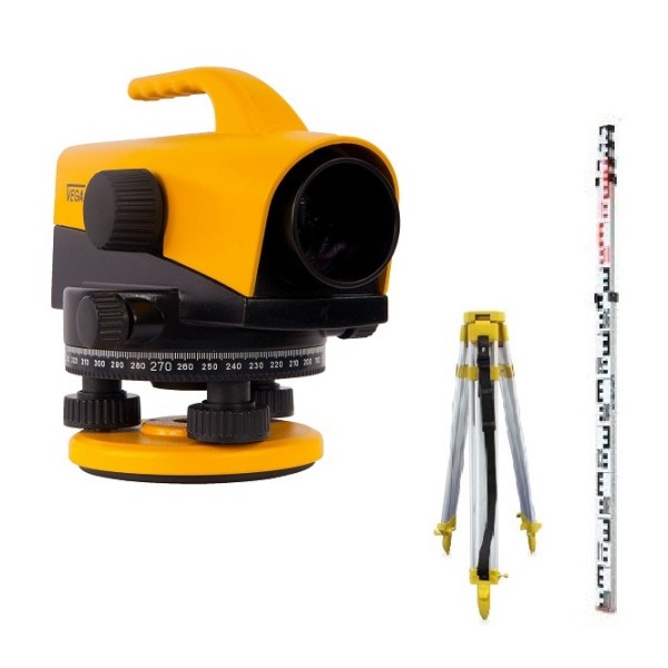 VEGA L32c SET - комплект: нівелір + штатив + рейка 5м