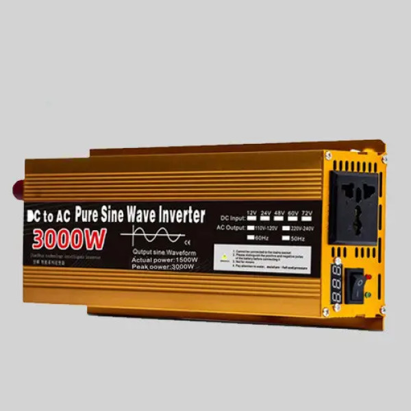 Інвертор чистий синус XINBOKE 3000W 12V-220V 50Hz 