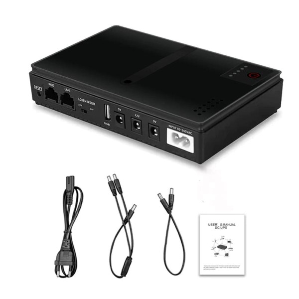 UPS DC1018L - ДБЖ для роутера безперебійник джерело безперебійного живлення