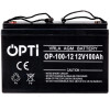 Акумулятор VOLT OPTI 12В/100 Аг VRLA (1200 Вт*год), батарея глибокого циклу, AGM (кислотно-лужний)