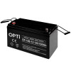 Акумулятор VOLT OPTI 12В/100 Аг VRLA (1200 Вт*год), батарея глибокого циклу, AGM (кислотно-лужний)