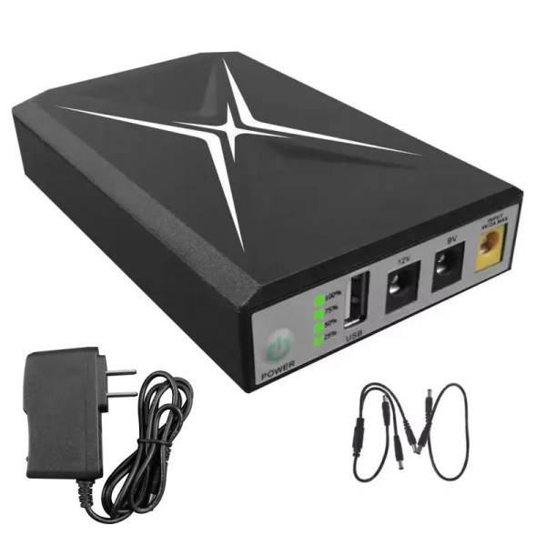 UPS DCP-018PW - павербанк ИБП для роутера источник альтернативного питания