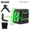 HILDA CROSSLINE LASER 2D LS253 - нівелір лазерний рівень крослайнер HILDA CROSSLINE LASER 2D LS253 - нівелір лазерний рівень крослайнер