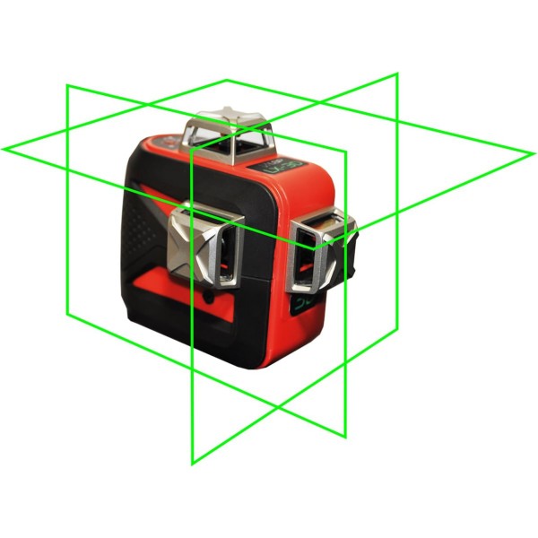 LSP LX-3D MAX GREEN - лазерний рівень побудовник площин (зелений промінь)