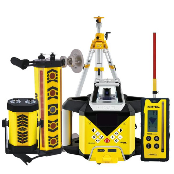 NIVEL SYSTEM NL620R DIGITAL + MC-1D + SJJ32 + LS-24 - система нивелирования для строительной техники