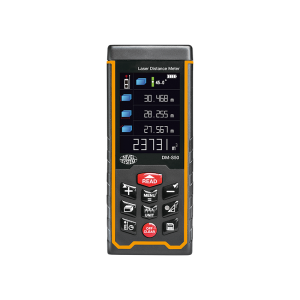 NIVEL SYSTEM DM-S50 - лазерная рулетка, дальномер