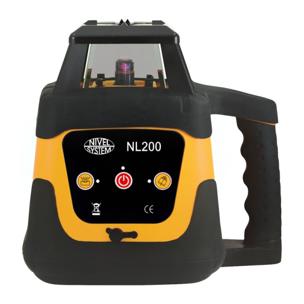 NIVEL SYSTEM NL200G - лазерний ротаційний нівелір (зелений промінь)