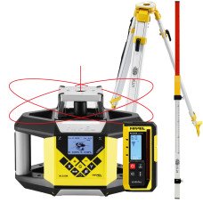 NIVEL SYSTEM NL340R DIGITAL SET - комплект нівеліра лазерного ротаційного
